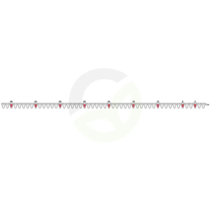 Nož kose zgornji 361 cm, re., 51 nožev, ozobljenih, Tlg. 70 ESM biduxX 226.0375