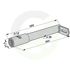 Nosilec vzmetnega prsta Kuhn 57734500