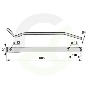 Nosilec prsta Deutz Fahr 0656 5576