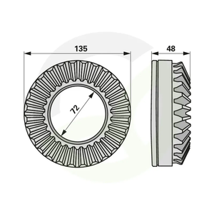 Zobnik Krone 28 z 1538960