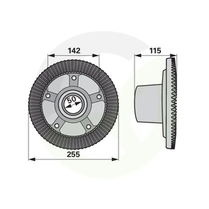 Zobnik 51 zob, ustreza Vicon PZ Z3000020