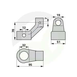 Ročica krmilna KUHN 57720400