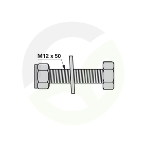 Nosilec kraka komplet M12X50 mm