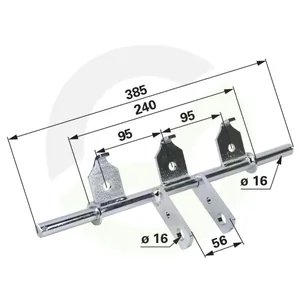 Nosilec vzmetnih prstov za 00 462 130, 00 462 131