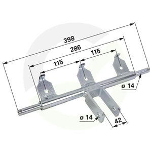 Nosilec vzmetnih prstov za 00462150, 00462151, 00462153