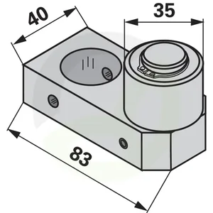 Ročica krmilna komplet, Pöttinger 126500300