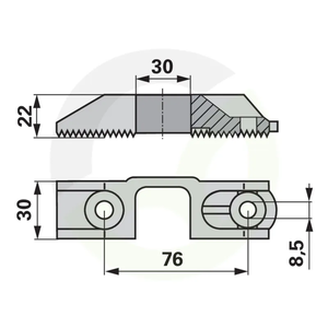 Glava kose plastična Reform B552435380