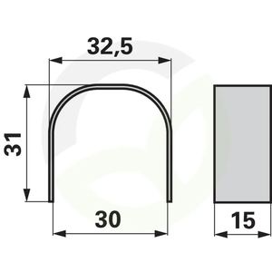 Vložek glave kose BCS 563506834