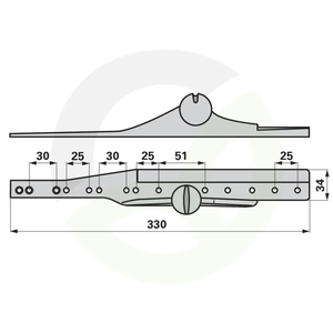 Glava kose ESM 584000202