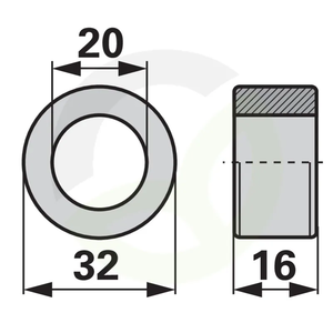 Pogonska rolica FI 32MM, B564467180