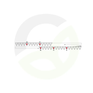 Kosa Nussmüller 225 cm spodnja 2655550