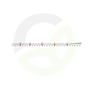 Kosa spodnja ESM 2655830, 225 cm za Nussmüller
