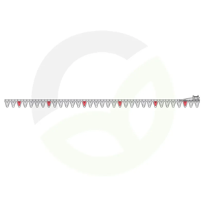 Zgornji nož 225 cm, z rezalno glavo, ESM 262.8288