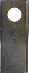 Nož kosilnice levi 100x40x3 mm - luknja Ø 19 mm - primerno za B.C.S. 25 kosov - Kramp 580290966KR