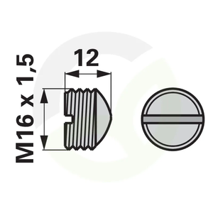 Vijak nosilca noža Reform M16X1,5X12 mm