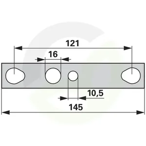 Razmik 0,5 mm ustreza Mörtl N8/16 S