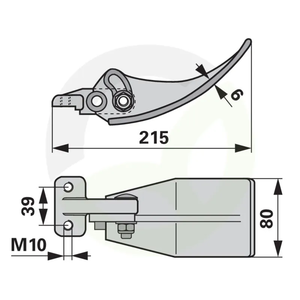 Drsna peta ustreza Rapid 93775