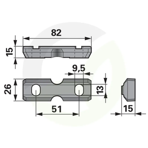 Vodilo ESM 391001
