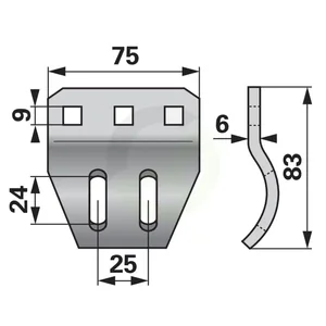 Nosilec pete ESM 341089