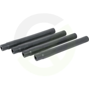 Gumirana cev za mleko - 9 mm, dolžina 150 mm, 4 kosi
