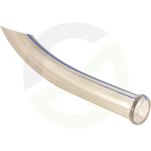 PVC cev za mleko 14 mm 1,25 m