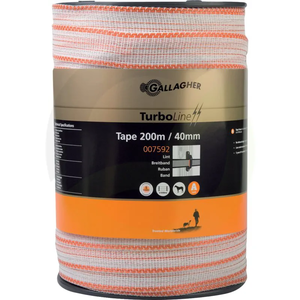 Trak pašne ograje Turboline, 40 mm, 200 m, 007592