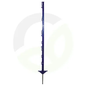 Ograjni steber PVC 1,05 M moder 019632, 10 kos