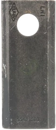 Nož kosilnice levi/desni 107x45x4,3 mm luknja Ø18 mm - Kuhn 55921600