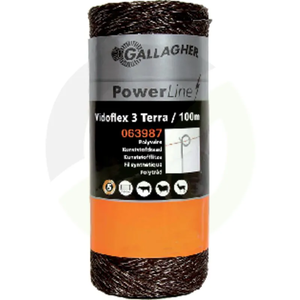 Vidoflex 3 PowerLine 100m terra