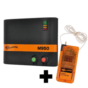 Električni pastir Gallagher M950 (9J - 230V) - 324302 - z voltmetrom