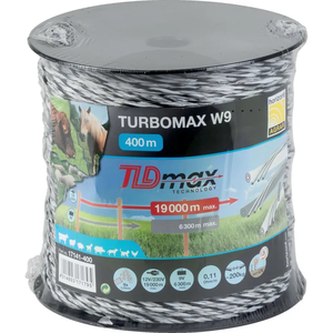 Pletena žica TURBOMAX W9, 400 M HORIZONT