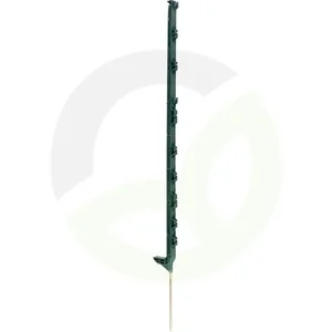 Ograjni steber SMARTpost, iz plastike, zelen, 115 cm, 11 zank, 10 kosov Horizont
