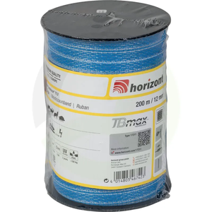 Trak pašne ograje Hotshock T12, L 200 m, B 12 mm, moder, Horizont 17211