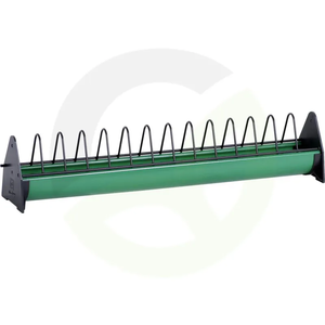 Plastično krmilno korito s kovinsko mrežo 7x50cm