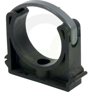 Cevna objemka - PVC - DN 63 mm - s sponko