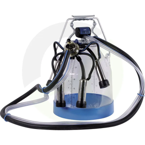 Vrč molznega stroja DeLaval moder 30L KPL
