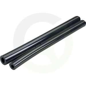 Dvojna gumijasta cev za mleko, črna, n.p. 14/9 mm, na meter, primerna za Lely