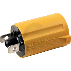 Tuljava - rumena - za elektro pulzator EP100, 24 V