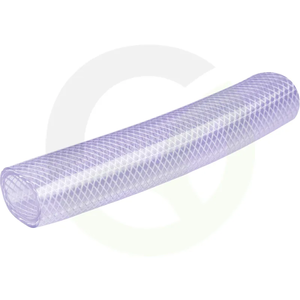 Cev za mleko - PVC - prozorna - n.p. 28 mm - Westfalia odtis - na meter