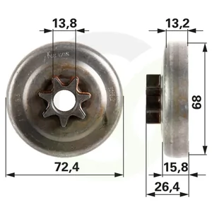 Pogonski zobnik Oregon 111185X, .325, 7 zob