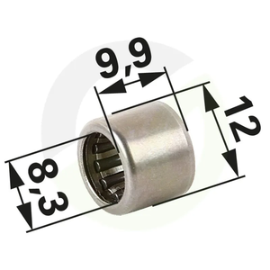 Ležaji za pogonske zobnike AD:12mm ID:8,3mm L:9,9mm