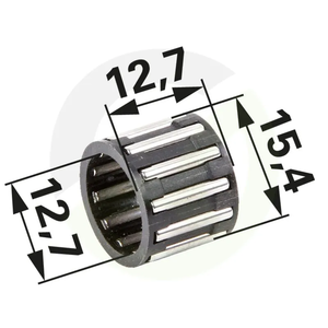 Igličasti ležaj 15,4X12,7X12,7 MM