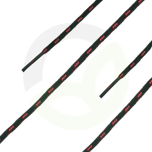 Vezalke 120 mm - črna-rdeča