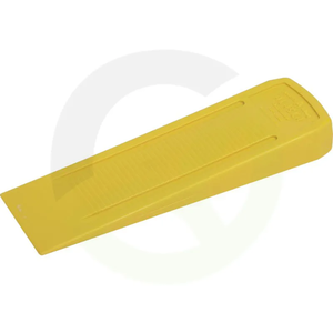 Zagozda rumena PVC 230x70x30 mm