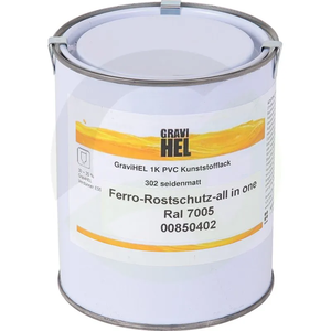 Temeljni premaz z zaščitno barvo proti rji - RAL 7005 - mišje siv - 750 ml