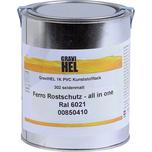 Temeljni premaz z zaščitno barvo proti rji - RAL 6021 - bledo zelen - 750 ml