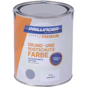 Temeljni premaz z zaščitno barvo proti rji - Premium - siv - 1 kg