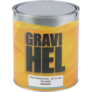 Temeljni premaz z zaščitno barvo proti rji - RAL 6005 - mahovnato zelen - 2,5l