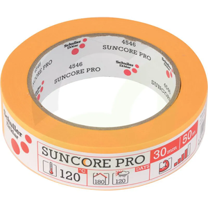 Trak prekrivni SunCore Pro - 30 mm x 50 m - UV-obstojen do 120 °C
