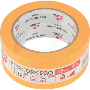 Trak prekrivni SunCore Pro - 48 mm x 50 m - UV-obstojen do 120 °C